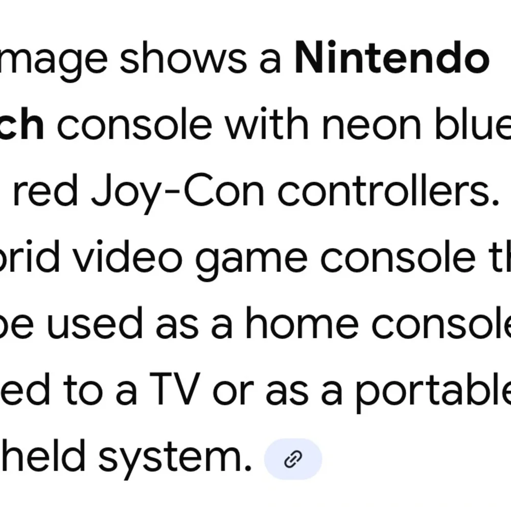 Complete Nintendo Switch system with Red and Blue Joy-Con Controllers
